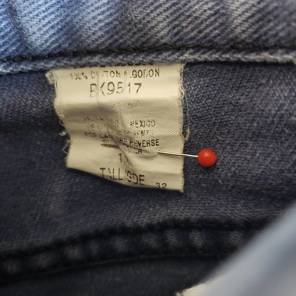 Faded Glory Ankle Jeans Womens Size 12 Tall Stretch Denim Blue - Picture 9 of 9